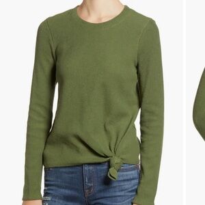 Madewell Elwood Knot Front Top Sz xxl